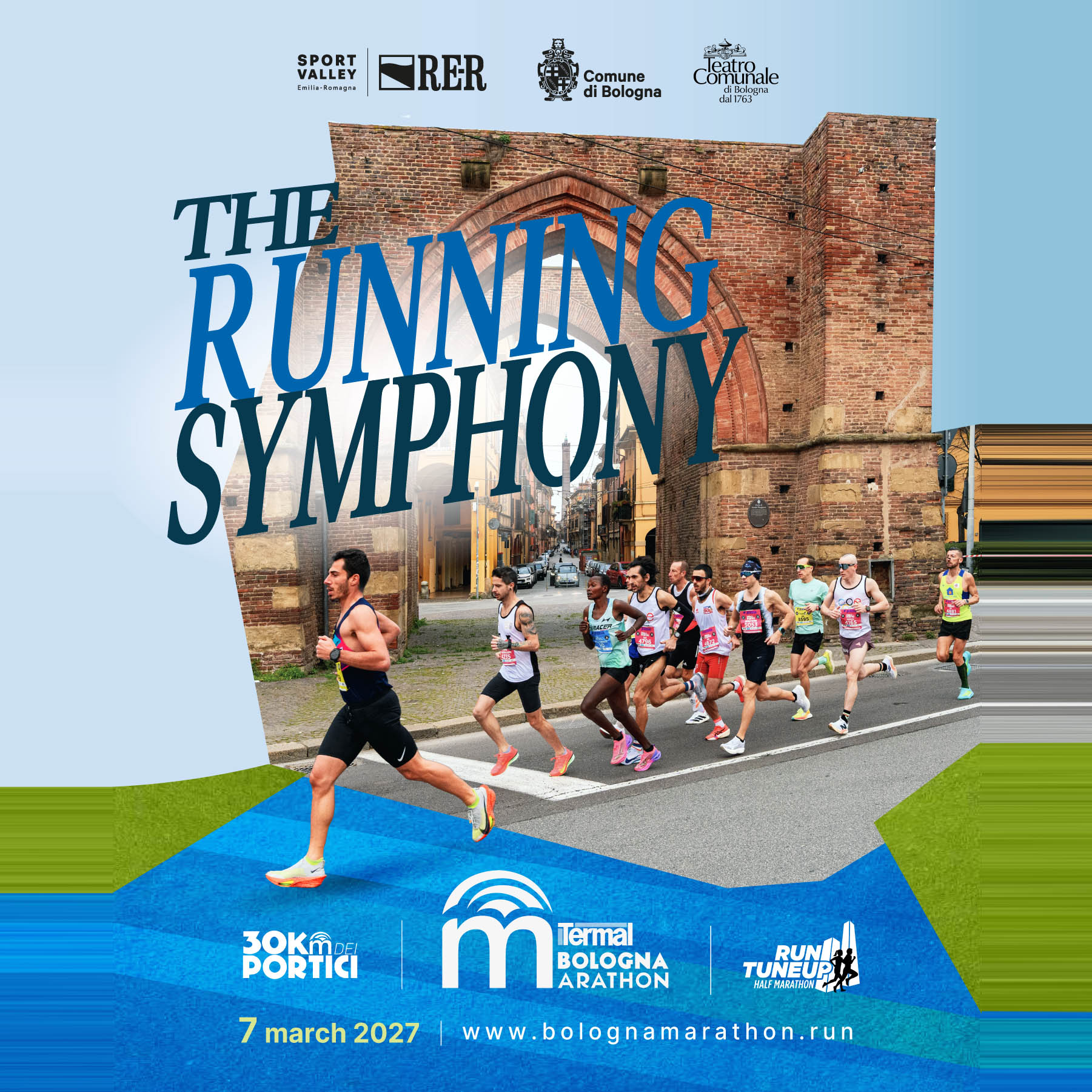 The Running Symphony: la maratona di Bologna nel 2027 corre al ritmo di musica